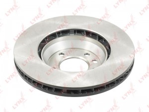 Диск тормозной передний L (350x34) подходит для AUDI Q7 3.0D-6.0D 06-15, VW Toua BN-1213L LYNXAUTO