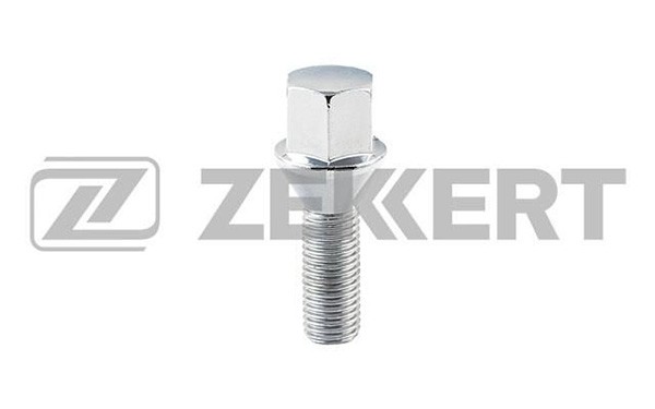 Болт колесный конус 12mm*1.50 длина резьбы 28 ключ 17 Цинк BE4020 BE-4020 ZEKKERT