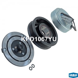 Муфта OPEL Astra H,G,Meriva компрессора кондиционера KRAUF KPD1067YU KRAUF