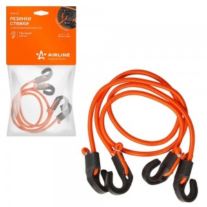Жгут крепления груза эластичный 0.8мх8мм (2шт.) AIRLINE AS-R-03 AIRLINE