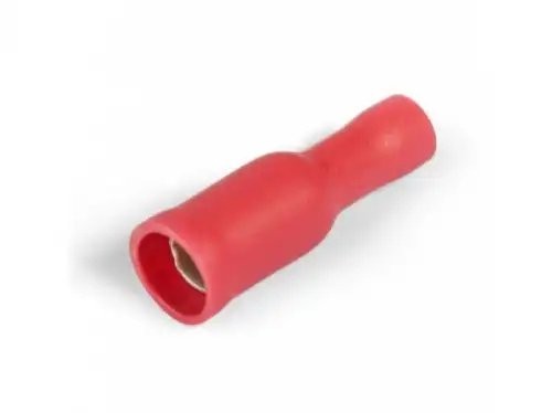 Клемма (мама) круглая под провод 1.5 кв.мм с изоляцией ПВХ КВТ 47465 KVT