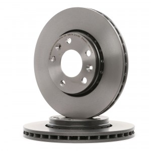 Диск тормозной RENAULT Megane (08-),Laguna (07-),Duster (10-) передний (1шт.) BR 09.A727.11 BREMBO