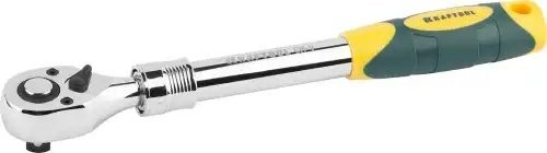 27798-1/2 Трещотка для торцовых головок KRAFTOOL PRO , телескопическая, Сr-V ста 2779812 KRAF TOOL