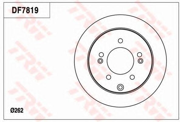KIA CERATO (2009>) DF7819 TRW