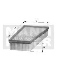 Фильтр воздушный C27114 C27114 MANN FILTER
