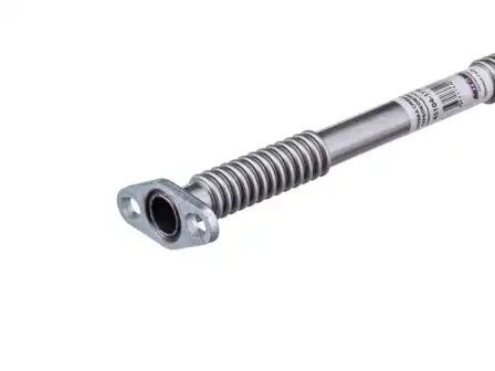 Трубка КАМАЗ слива масла турбокомпрессора L=400мм АВТОМАГНАТ 451041118400 AVTOMAGNAT