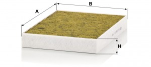 Фильтр салонный FP23014-2 FP 23 014-2 MANN FILTER