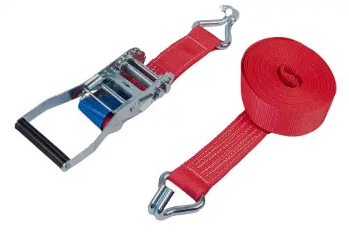 ремень стяжной! 8м 5т c храповиком и крюками\ BRX0020018 BRIX