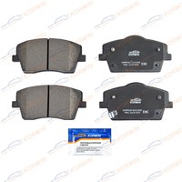 Колодки тормозные GEELY Tugella (20-) передние (4шт.) KORWIN KWBP0166 KORWIN