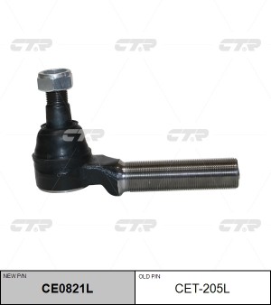 Наконечник рулевой тяги TOYOTA Dyna 400 2001 ~ 2007 / Toyoace 1999 ~ перед.лев.  CE0821L CTR