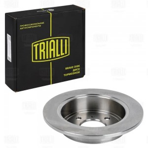 Диск торм. Honda Jazz (02-)/Civic (91-) зад. d=239 (DF 062208) DF 062208 TRIALLI