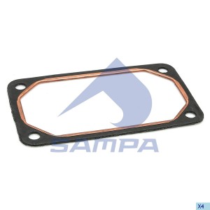 Прокладка VOLVO FM9,FH12,FM12 дв.D6A,D9A,D9B,D12C,D12D впускного коллектора SAMP 034.248 SAMPA