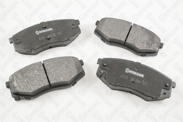 колодки дисковые п.! с антискр. пл.\ Hyundai Tucson/ix35 2.0/2.4/2.0CRDi 10> 000-363B-SX STELLOX