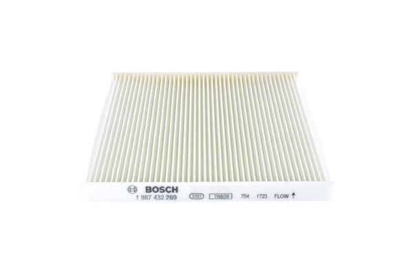 Фильтр воздушный салона HYUNDAI Santa Fe (12-) KIA Optima (10-) BOSCH 1 987 432 269 BOSCH