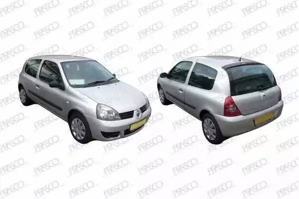 решетка бампера! черная\ Renault Clio 1.2-2.0i/1.5D 05-14 RN3242120 PRASCO GROUP