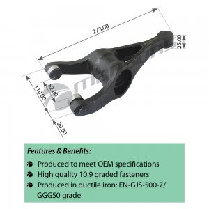 вилка сцепления MB Actros 700.827 MANSONS