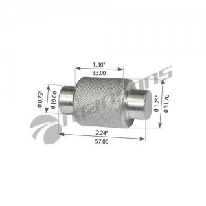 Ролик колодки тормозной 4515,4702 разжимной с насечкой 900750 900.750 MANSONS