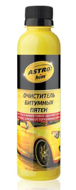 очиститель битумных пятен! 250мл AS390 ASTROHIM