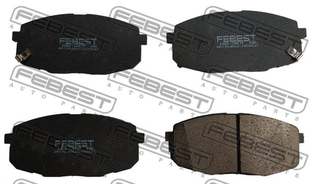 Колодки тормозные передние 1201-CRETF FEBEST
