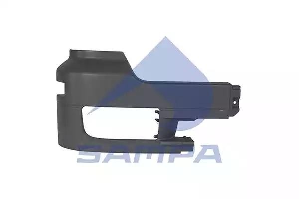 Бампер MERCEDES Actros MP1 правая часть SAMPA 18100071 SAMPA