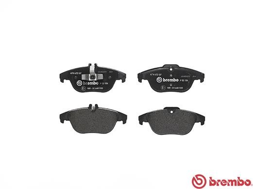 Колодки тормозные P50104 P50104 BREMBO