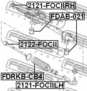 Наконечник рулевой 2121-FOCIILH 2121-FOCIILH FEBEST
