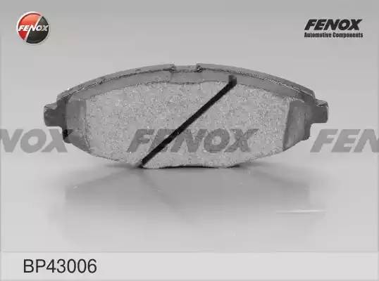 Колодки тормозные дисковые передние BP43006 FENOX