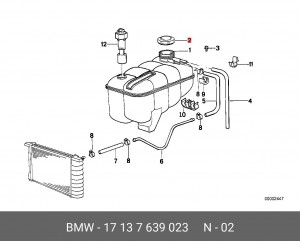 LAND ROVER DISCOVERY II (1998-2004) 17 13 7 639 023 BMW