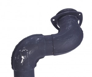 Труба выхлопная глушителя КАМАЗ-4326 MEGAPOWER 12014021 MEGA POWER