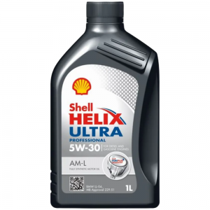 Масло моторное SHELL HELIX ULTRA PROFESSIONAL AM-L 5W30 синт.1л 550046302 SHELL