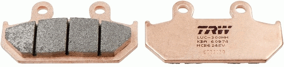 Колодки дисковые MCB624SV MCB624SV TRW LUCAS