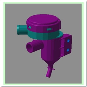 Маслоотделитель SSANGYONG Rexton (03-) (D27) OE 6650180633 SSANG YONG