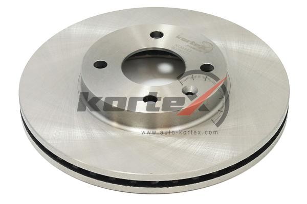 Диск тормозной CHEVROLET Aveo (10-) передний (1шт.) KORTEX KD0447 KORTEX
