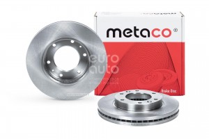Диск тормозной передний вентилируемый 3050081 3050081 METACO