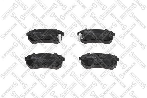 колодки дисковые задние! с антискр. пл.\ Hyundai i10 08>, KIA Picanto 04> 1146-002B-SX STELLOX