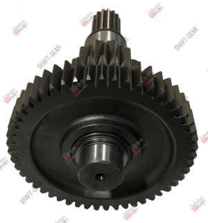 Вал промежуточный демультипликатора (длинный) КПП 12JS,Shaanxi, Shacman, Jac, Ca 12JS160T1707048 SHAFT