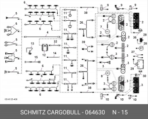 Выключатель внутреннего освещения 064630 Schmitz 064630 SCHMITZ CARGOBULL
