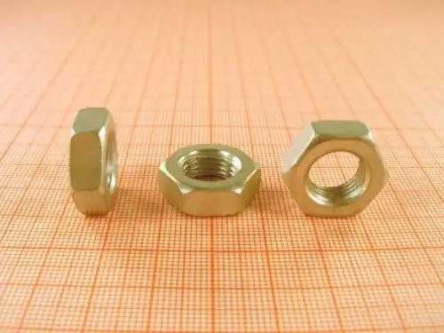 Гайка М12х1,25 (низкая)  10шт 000010061036118 BELZAN