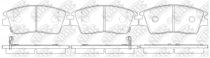 Колодки тормозные HYUNDAI Tucson (15-) передние (4шт.) NIBK PN0661 NIBK