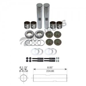 р/к шкворней !с подш. комплект R201419 ось FF-981 Meritor\FRL/Intern 360204 MANSONS