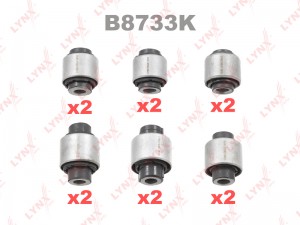 Комплект сайлентблоков рычагов B8733K LYNXAUTO