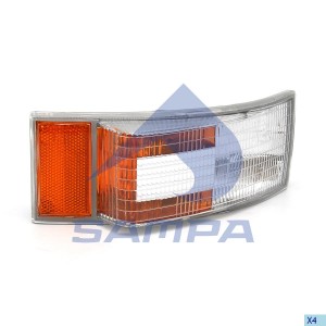 Фонарь поворота Белый FH12 CH A291152-;B216585-;1200757- 1 контактная лампочка 035168 SAMPA