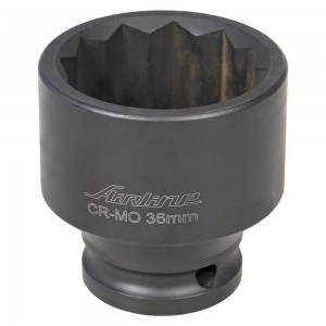 Головка ударная торцевая 1/2 DR двенадцатигранная 36мм (AT-IS12-49) ATIS1249 AIRLINE