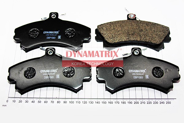 комплект колодок для дисковых тормозов DBP1093 DBP1093 DYNAMATRIX