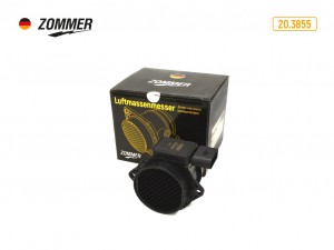 Датчик массового расхода воздуха (ДМРВ-П) дв. 406, 405, 409 Евро-2 "TOP" 20.3855 ZOMMER