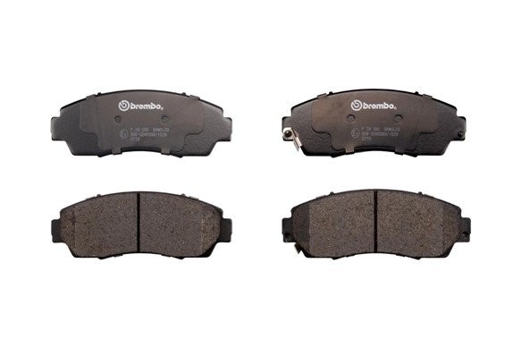 Колодки тормозные HAVAL F7,F7x передние (4шт.) BREMBO P28066 BREMBO