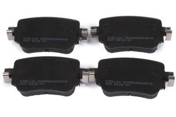 колодки дисковые задние ! с антискрип. пластинами\ Skoda Oktavia 1.8TSI 12> 000-661B-SX STELLOX