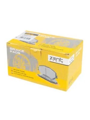 колодки дисковые передние!\ Mitsubishi L200 2.5 06> Z07271 ZENTPARTS