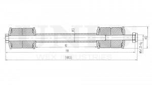 Стойка стабилизатора передняя SSP-50008 UNIO