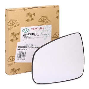 стекло зеркала левого! с кроншт. выпукл.\ Renault Duster 10> 6401594 ALKAR